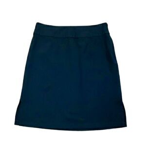 🌹Old Navy Black  Skirt Side Splits sz 8